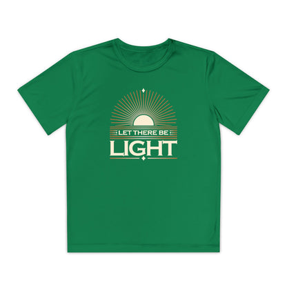 "Let There Be Light" Unisex Youth Competitor Tee - The Shield of Light