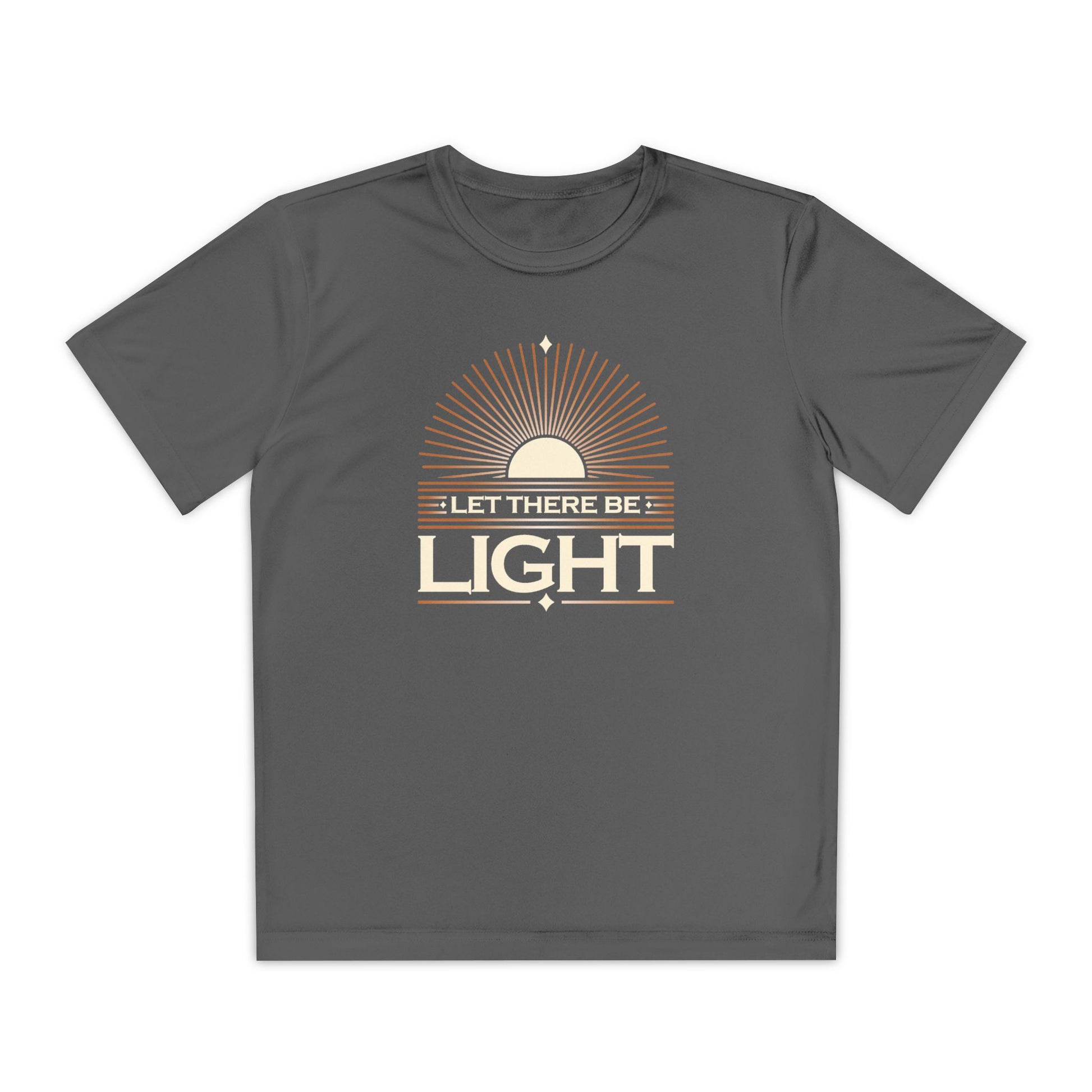 "Let There Be Light" Unisex Youth Competitor Tee - The Shield of Light