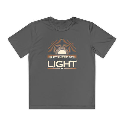 "Let There Be Light" Unisex Youth Competitor Tee - The Shield of Light