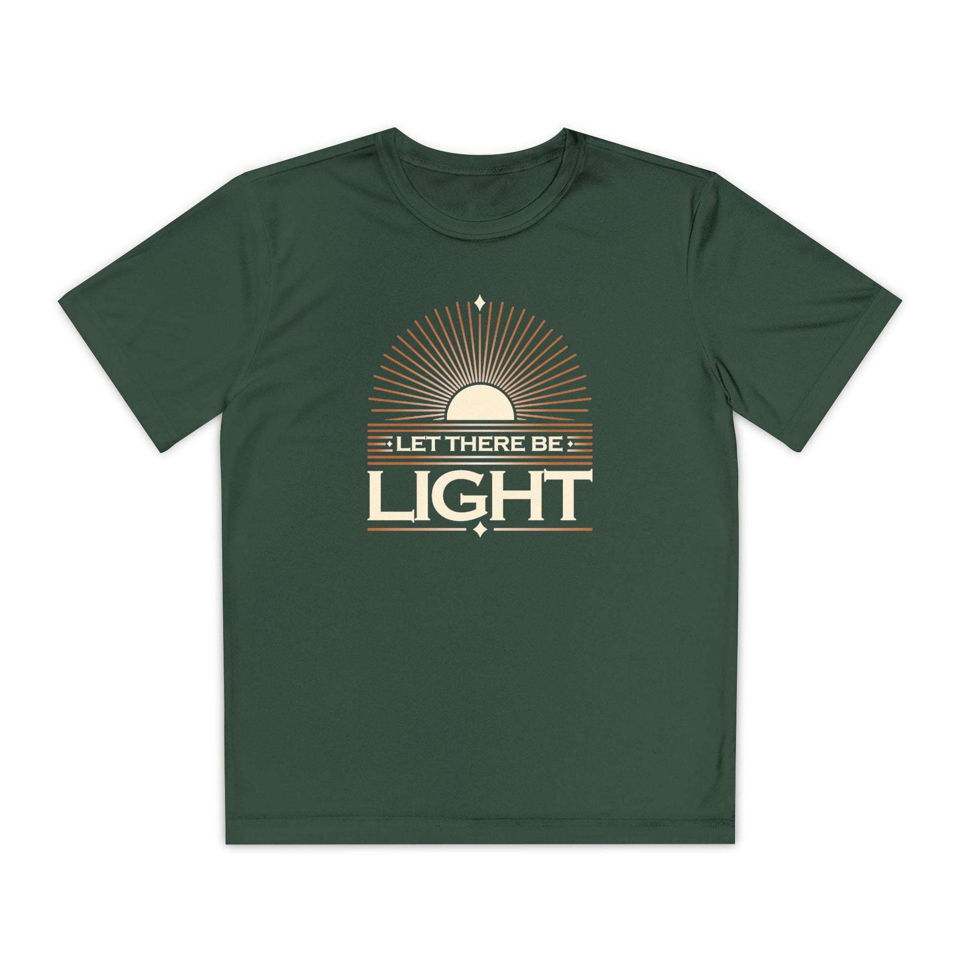 "Let There Be Light" Unisex Youth Competitor Tee - The Shield of Light