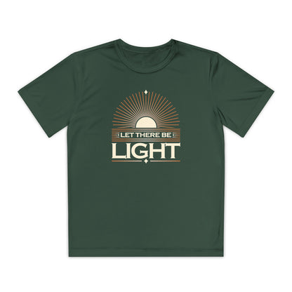"Let There Be Light" Unisex Youth Competitor Tee - The Shield of Light