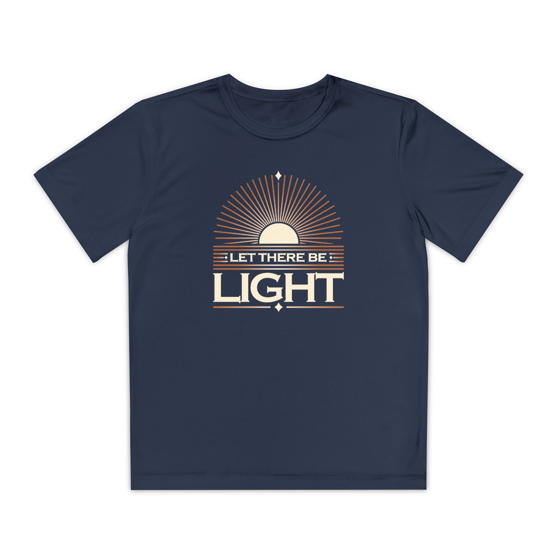 "Let There Be Light" Unisex Youth Competitor Tee - The Shield of Light