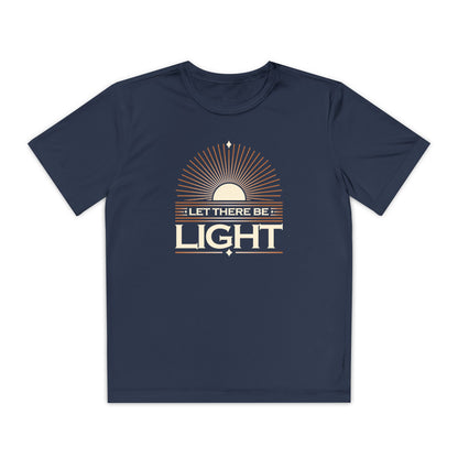 "Let There Be Light" Unisex Youth Competitor Tee - The Shield of Light