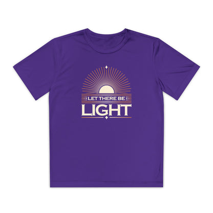 "Let There Be Light" Unisex Youth Competitor Tee - The Shield of Light