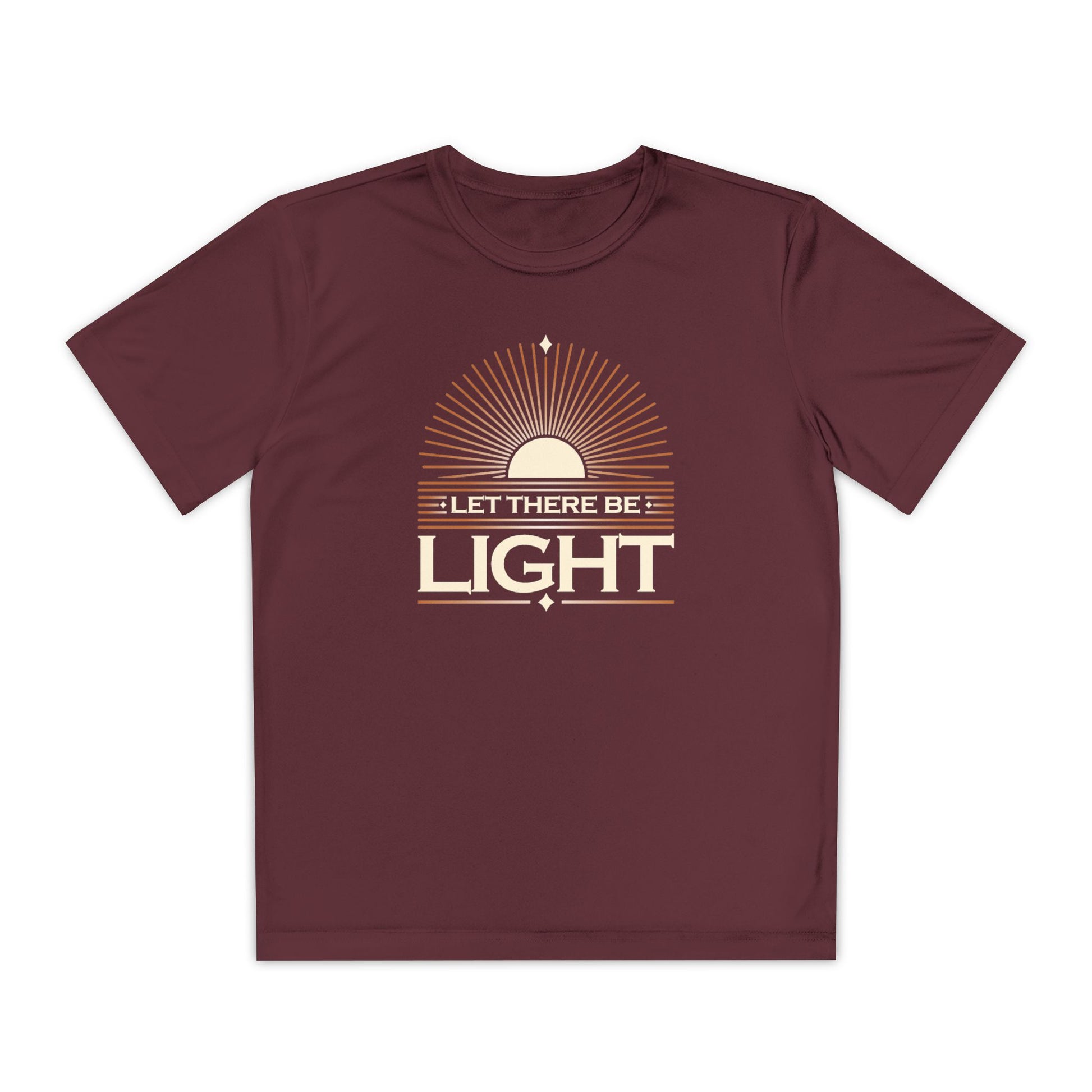 "Let There Be Light" Unisex Youth Competitor Tee - The Shield of Light