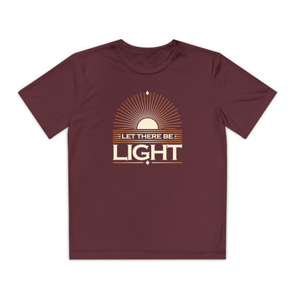 "Let There Be Light" Unisex Youth Competitor Tee - The Shield of Light