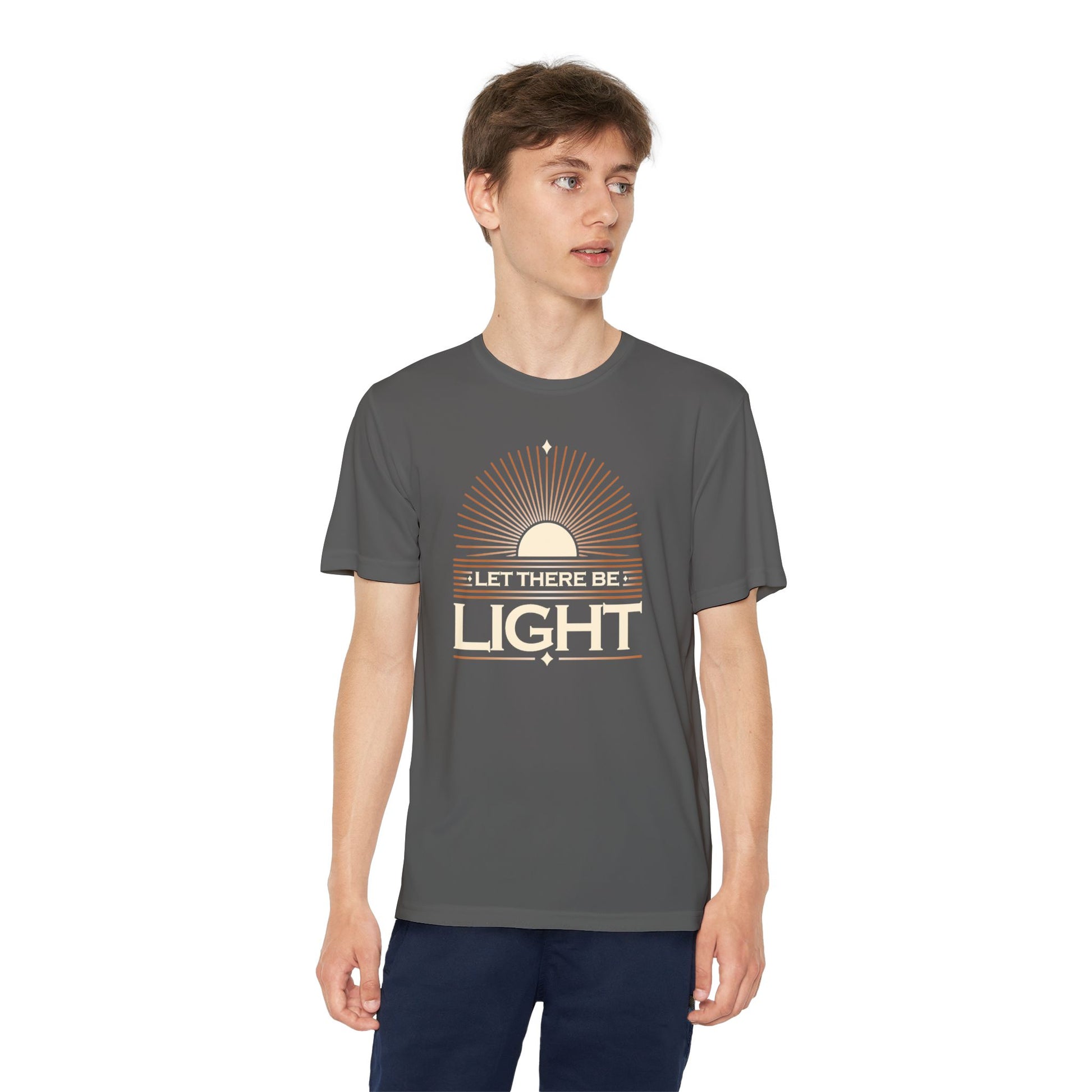 "Let There Be Light" Unisex Youth Competitor Tee - The Shield of Light