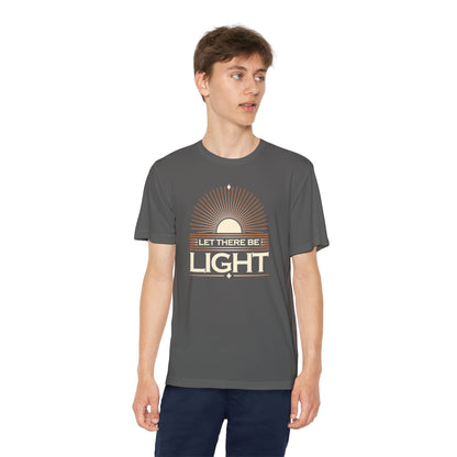 "Let There Be Light" Unisex Youth Competitor Tee - The Shield of Light