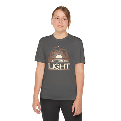 "Let There Be Light" Unisex Youth Competitor Tee - The Shield of Light