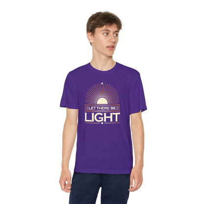 "Let There Be Light" Unisex Youth Competitor Tee - The Shield of Light