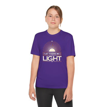 "Let There Be Light" Unisex Youth Competitor Tee - The Shield of Light