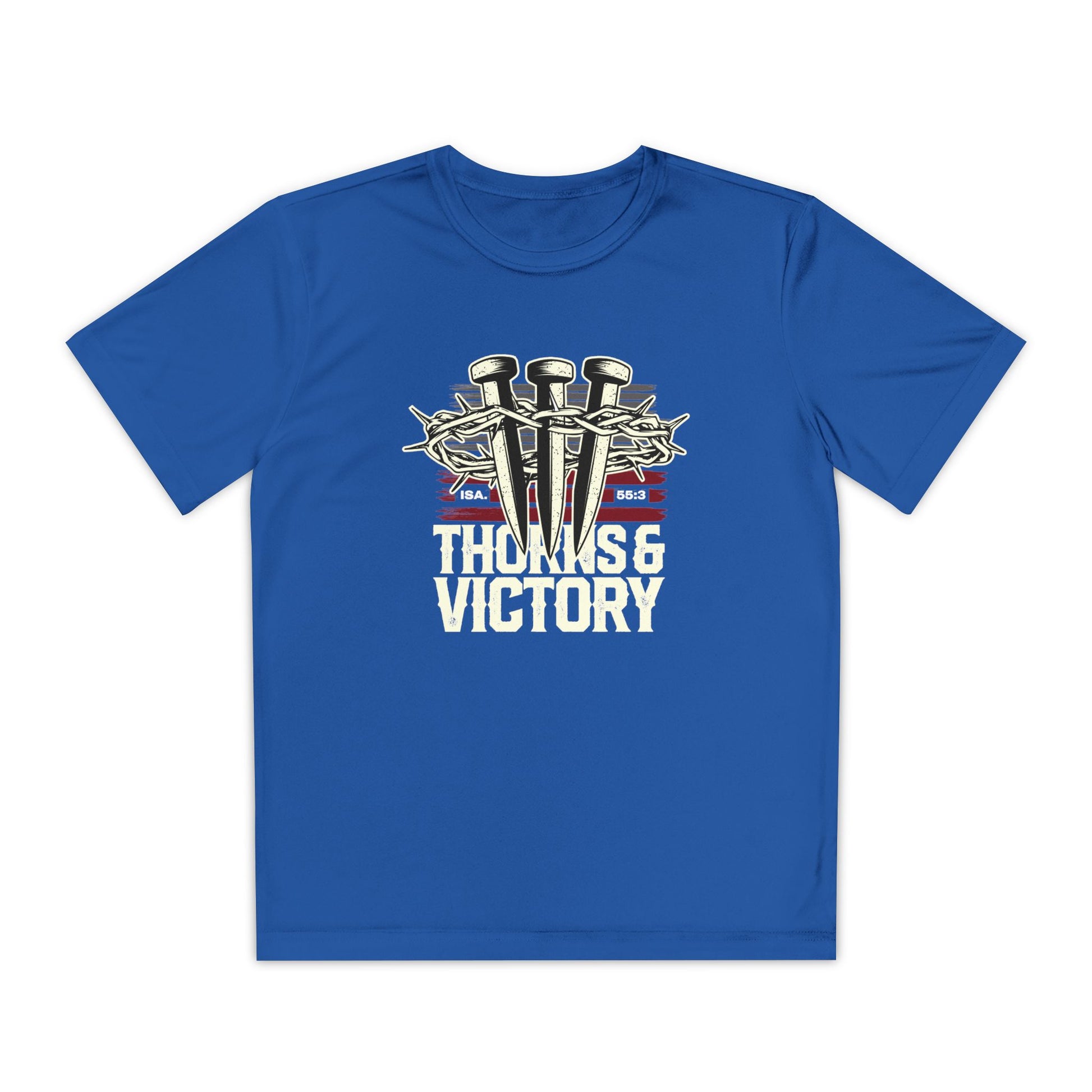 "Thorns & Victory"  Unisex Youth Competitor Tee - The Shield of Light