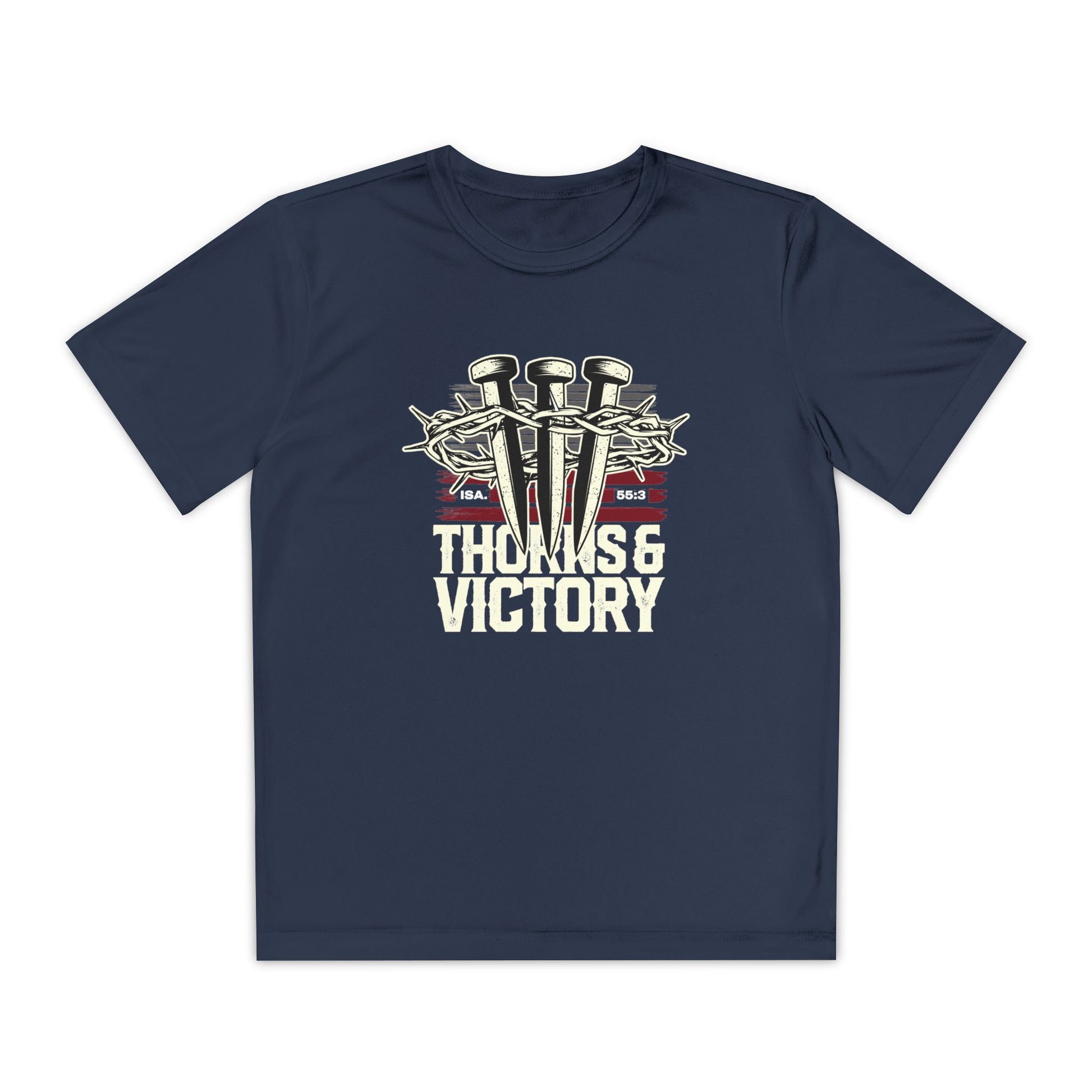 "Thorns & Victory"  Unisex Youth Competitor Tee - The Shield of Light