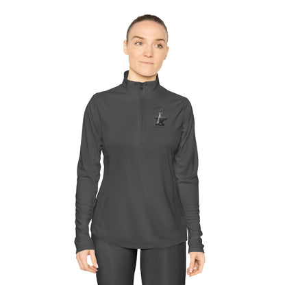 "Forged In Strength" Unisex Ladies Quarter-Zip Pullover - The Shield of Light
