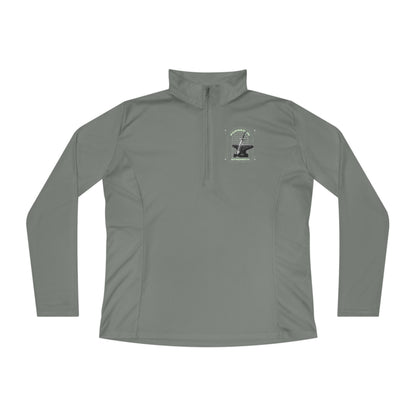 "Forged In Strength" Unisex Ladies Quarter-Zip Pullover - The Shield of Light