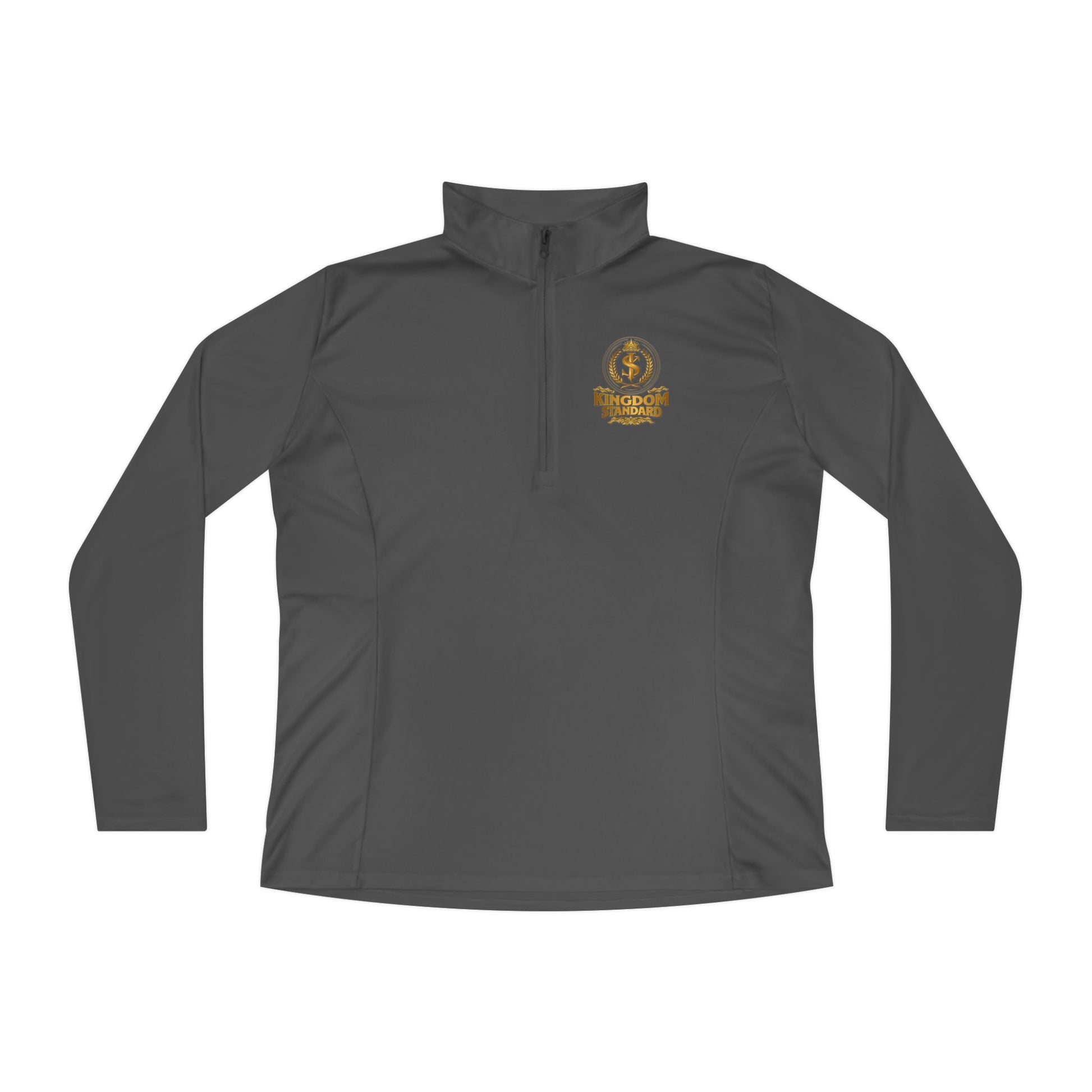 "Kingdom Standard" Unisex Ladies Quarter-Zip Pullover - The Shield of Light