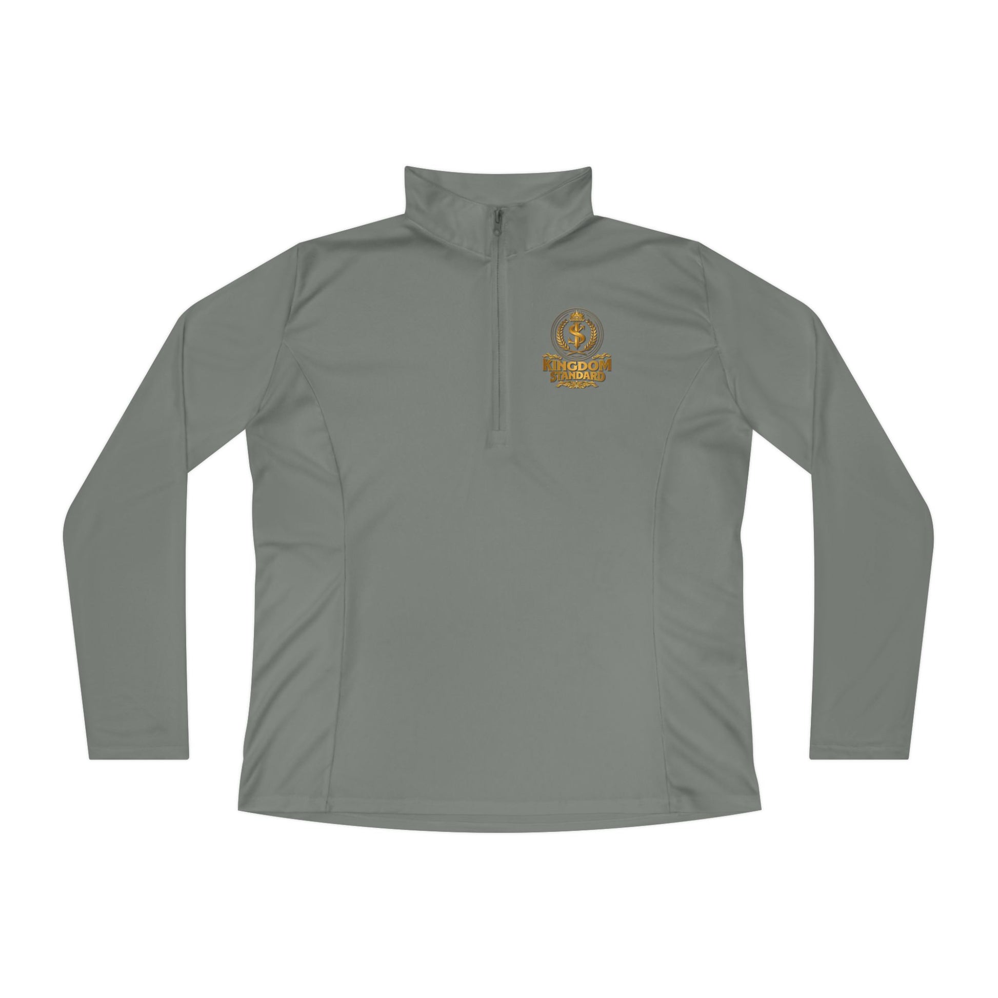 "Kingdom Standard" Unisex Ladies Quarter-Zip Pullover - The Shield of Light