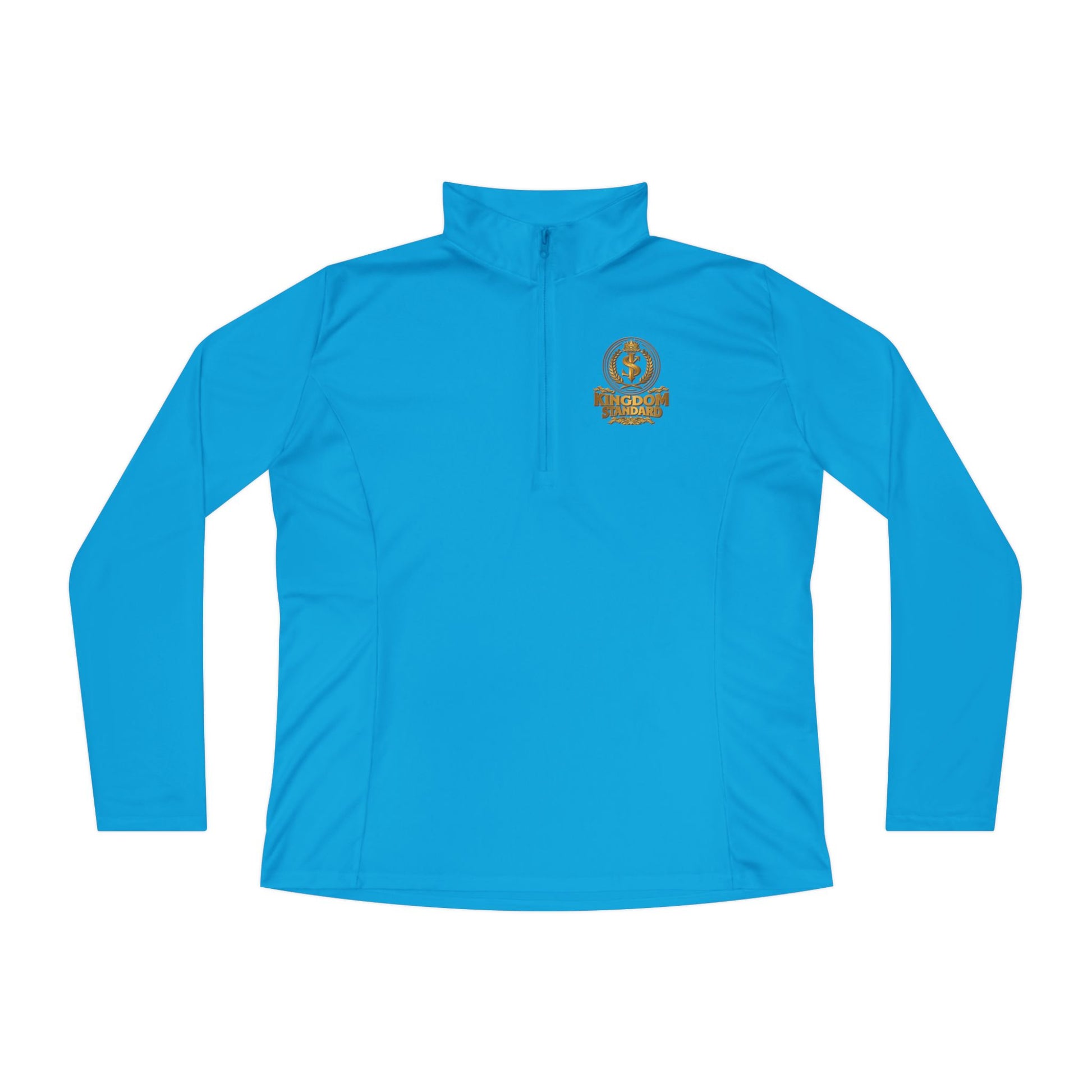 "Kingdom Standard" Unisex Ladies Quarter-Zip Pullover - The Shield of Light