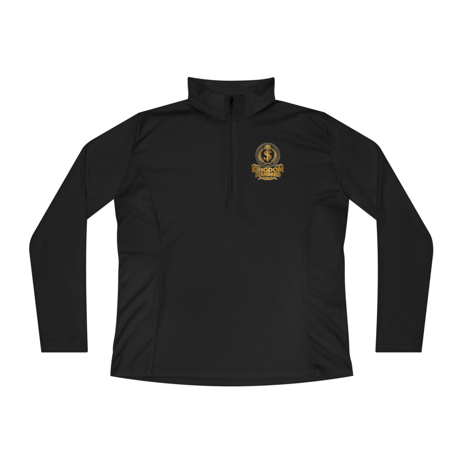 "Kingdom Standard" Unisex Ladies Quarter-Zip Pullover - The Shield of Light