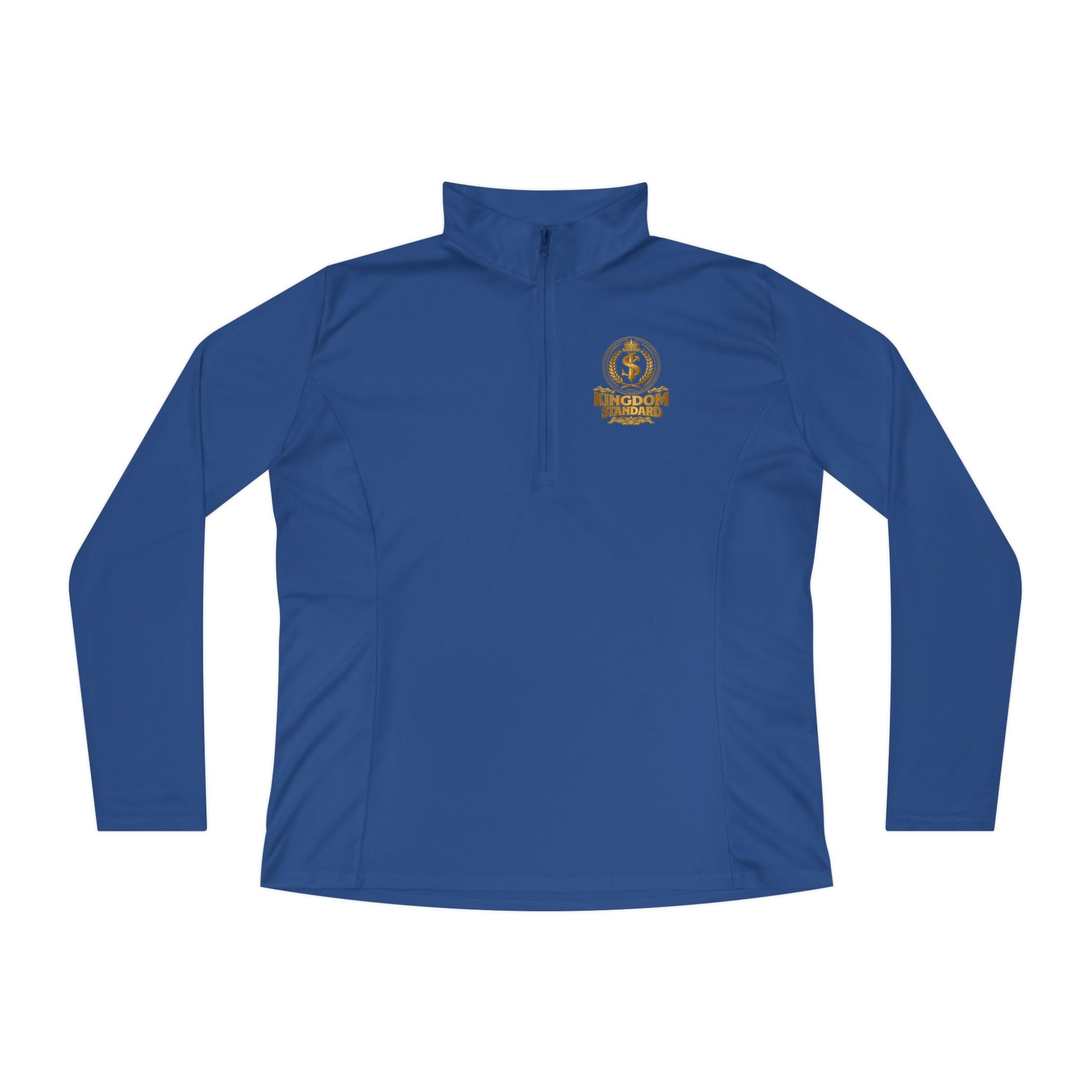 "Kingdom Standard" Unisex Ladies Quarter-Zip Pullover - The Shield of Light
