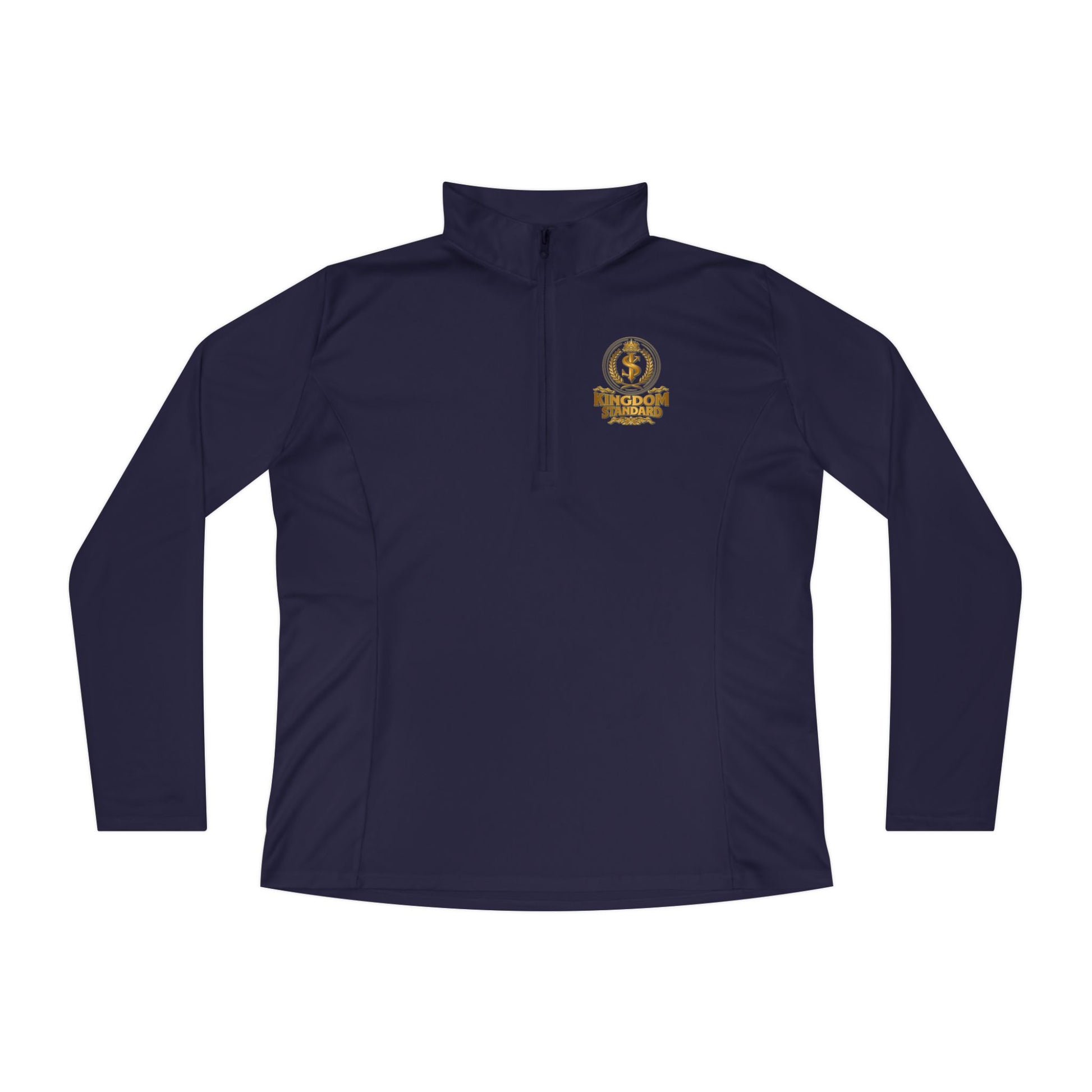 "Kingdom Standard" Unisex Ladies Quarter-Zip Pullover - The Shield of Light