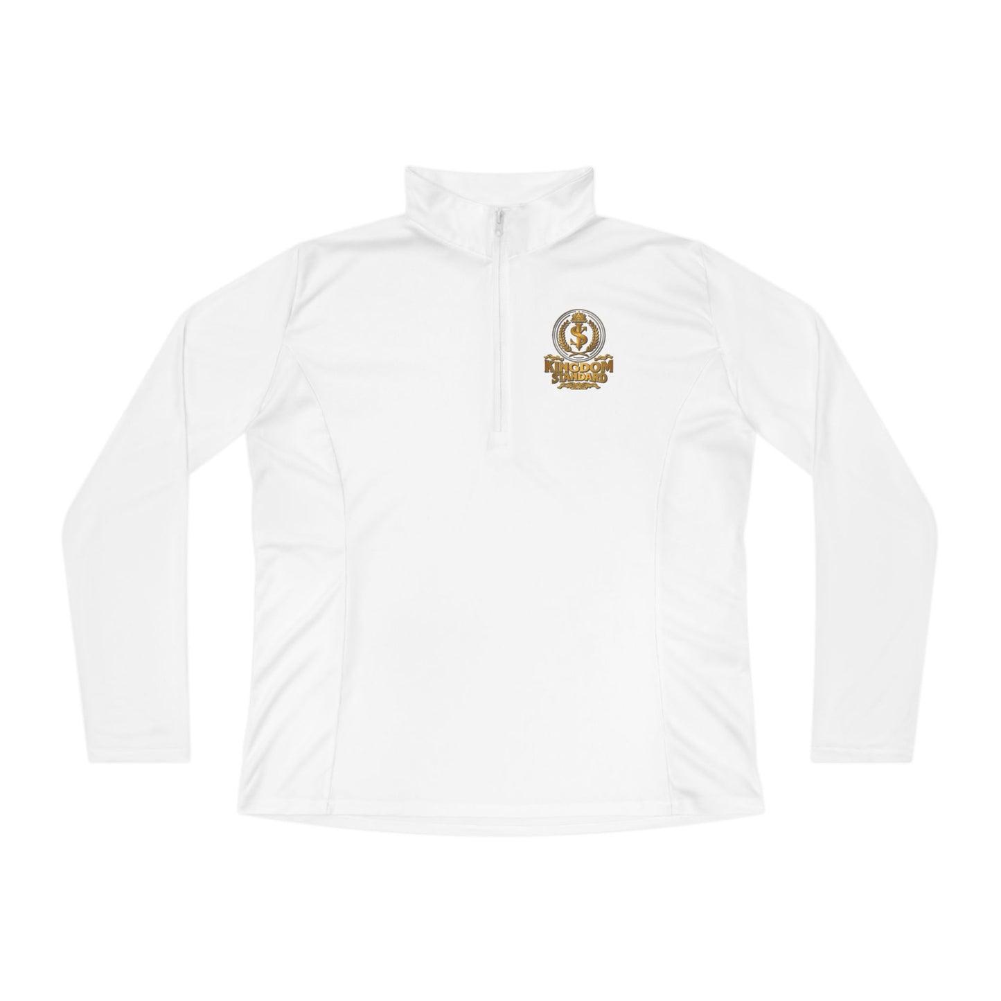 "Kingdom Standard" Unisex Ladies Quarter-Zip Pullover - The Shield of Light