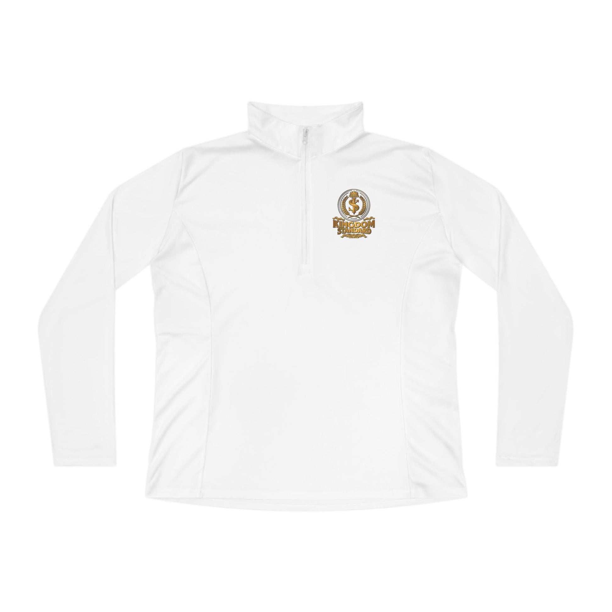 "Kingdom Standard" Unisex Ladies Quarter-Zip Pullover - The Shield of Light