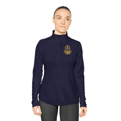 "Kingdom Standard" Unisex Ladies Quarter-Zip Pullover - The Shield of Light