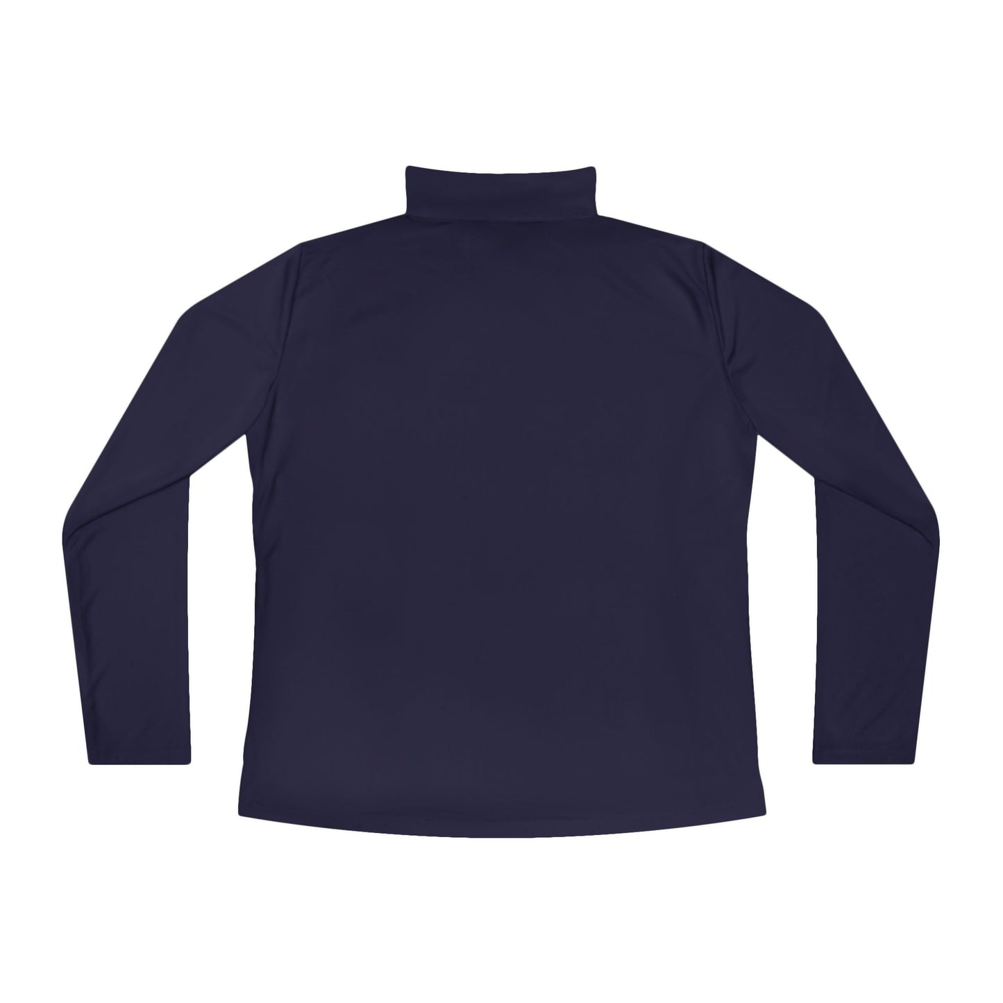 "Run The Race "  Unisex Ladies Quarter-Zip Pullover - The Shield of Light
