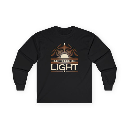 "Let There Be Light" Unisex Long Sleeve Tee - The Shield of Light
