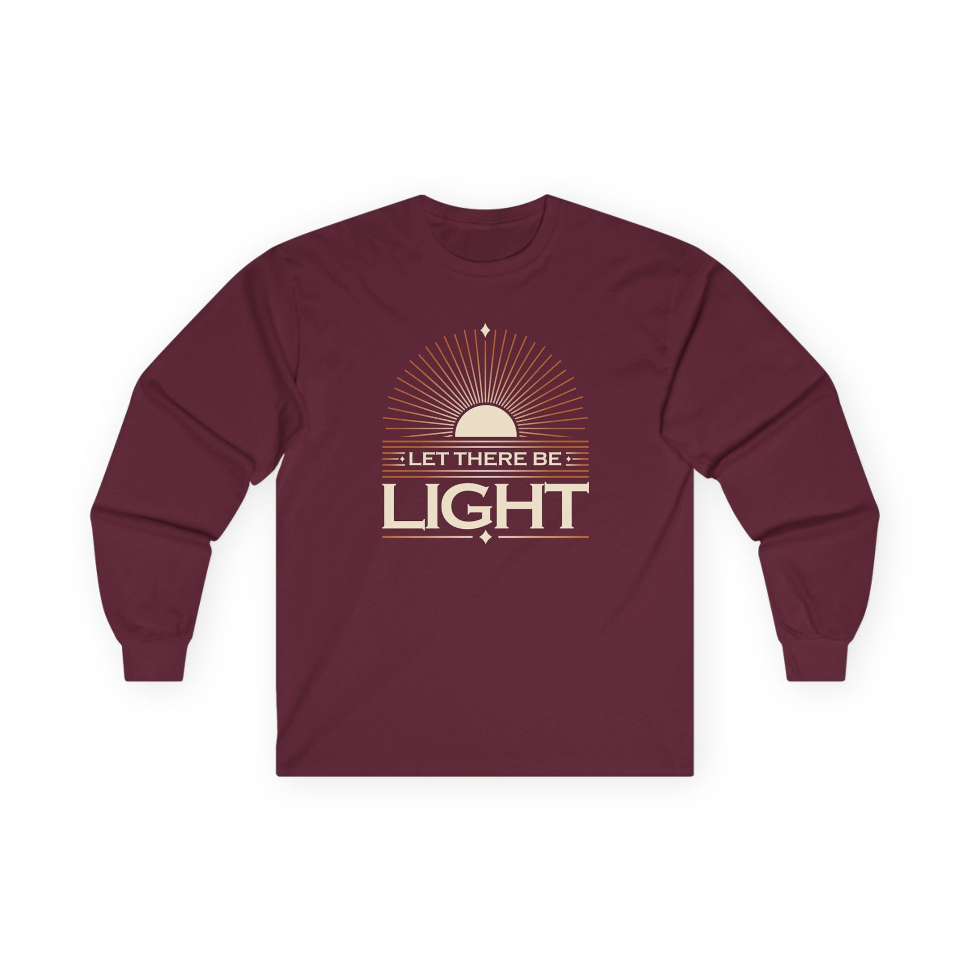"Let There Be Light" Unisex Long Sleeve Tee - The Shield of Light