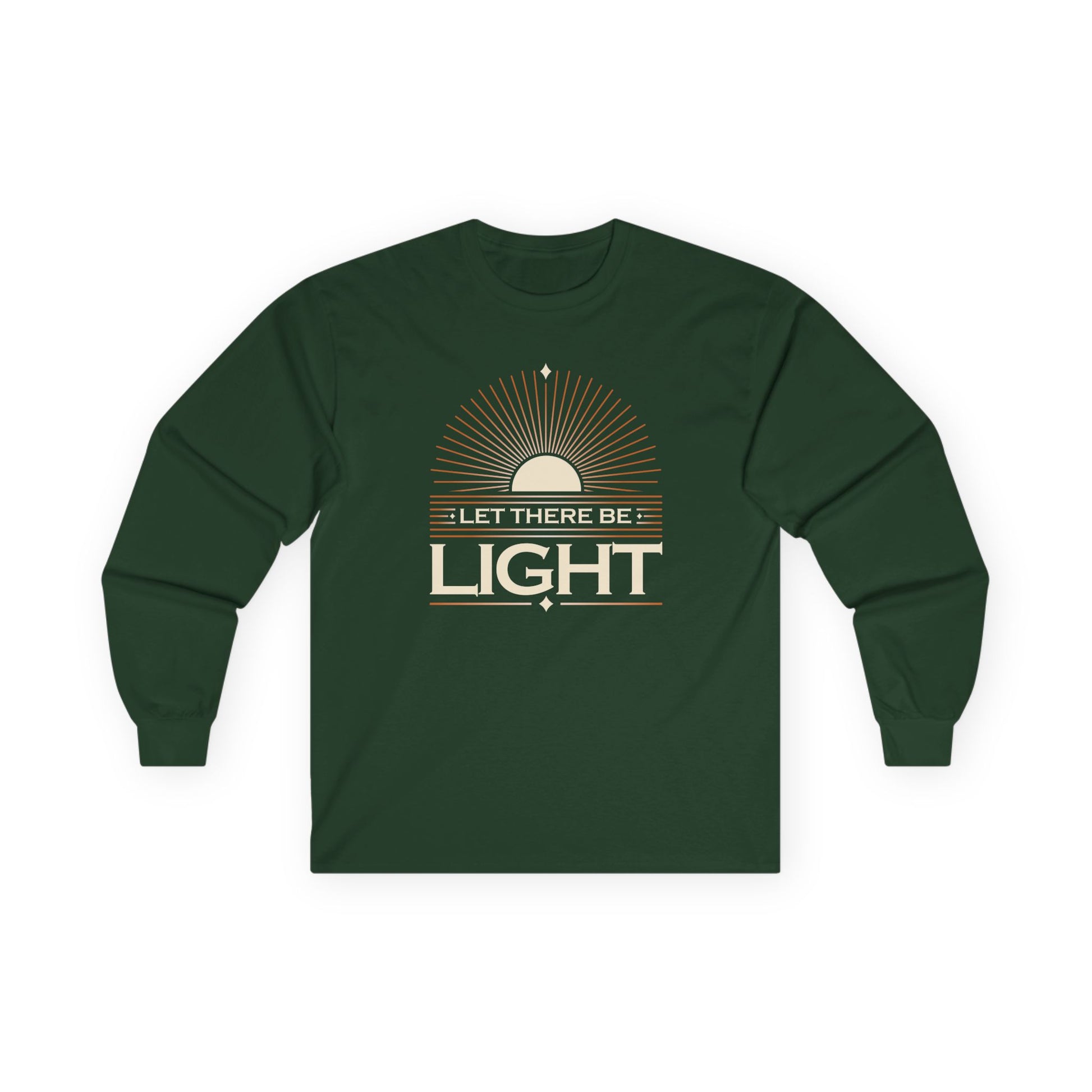 "Let There Be Light" Unisex Long Sleeve Tee - The Shield of Light
