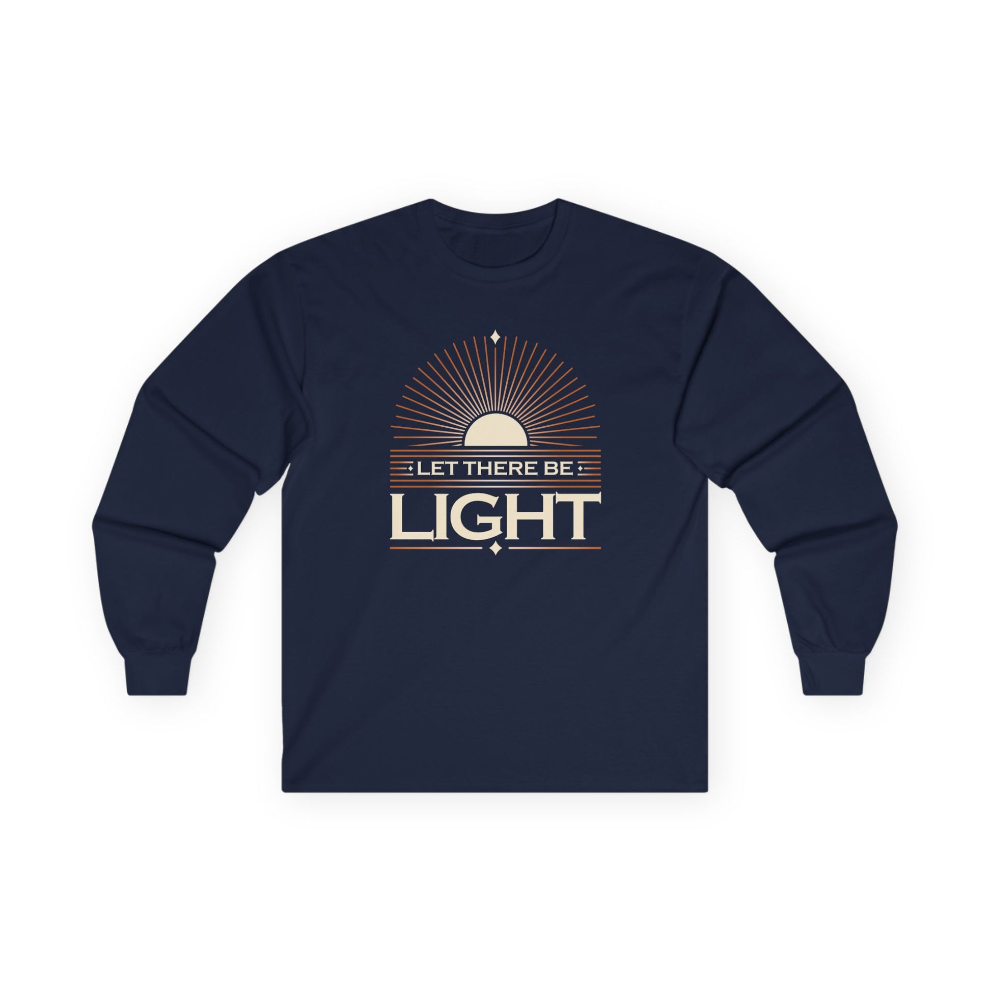 "Let There Be Light" Unisex Long Sleeve Tee - The Shield of Light
