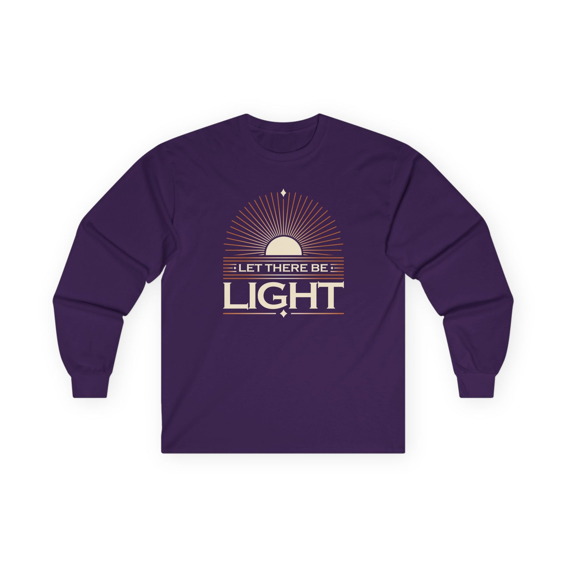 "Let There Be Light" Unisex Long Sleeve Tee - The Shield of Light