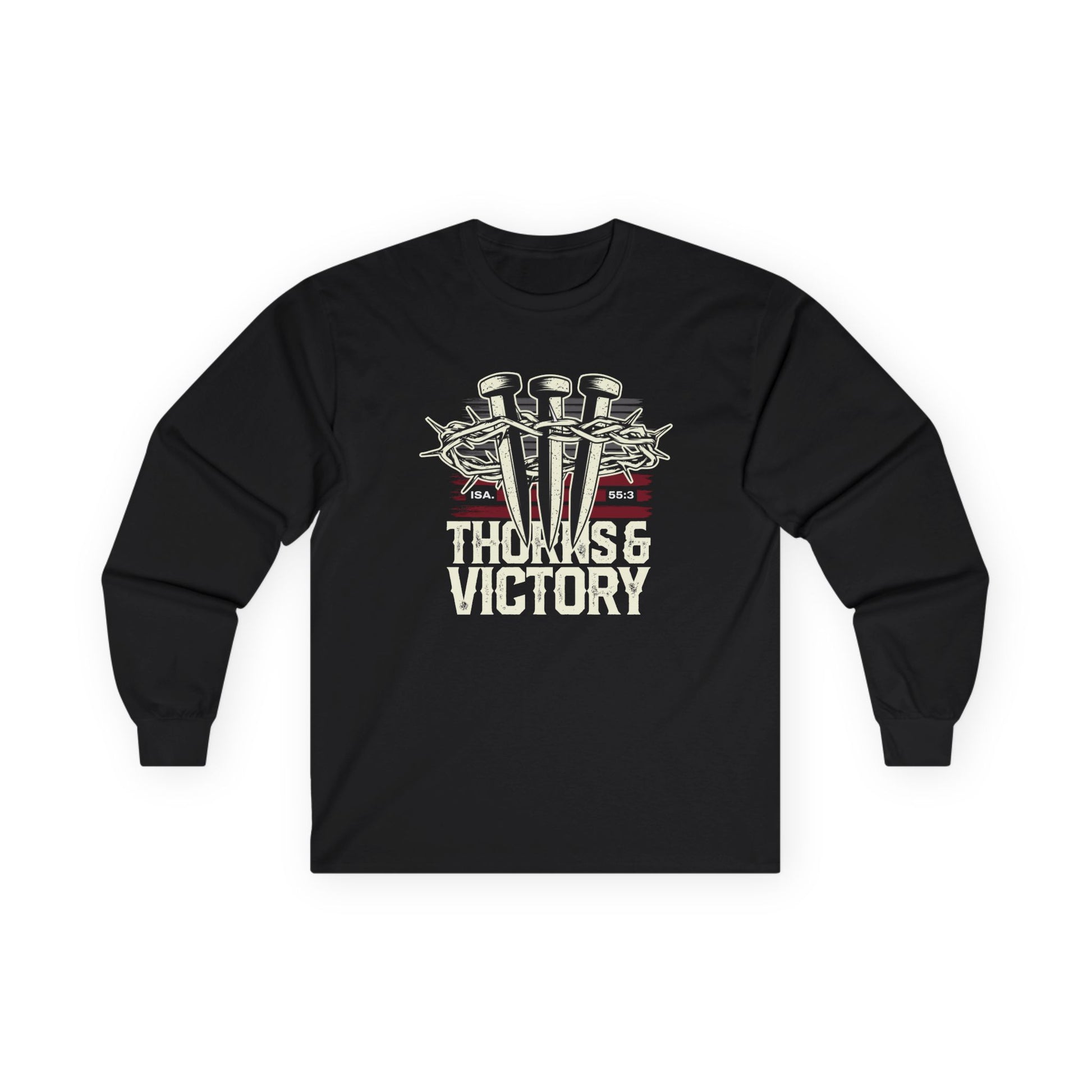 "Thorns & Victory" Unisex Long Sleeve Tee - The Shield of Light