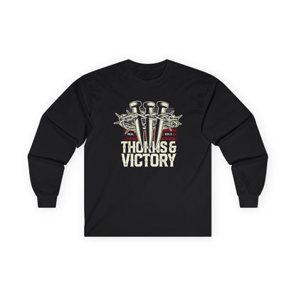 "Thorns & Victory" Unisex Long Sleeve Tee - The Shield of Light