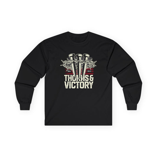 "Thorns & Victory" Unisex Long Sleeve Tee - The Shield of Light