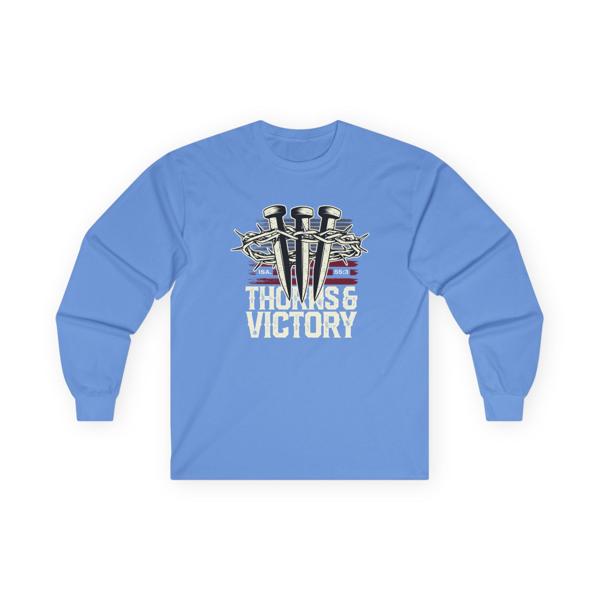 "Thorns & Victory" Unisex Long Sleeve Tee - The Shield of Light