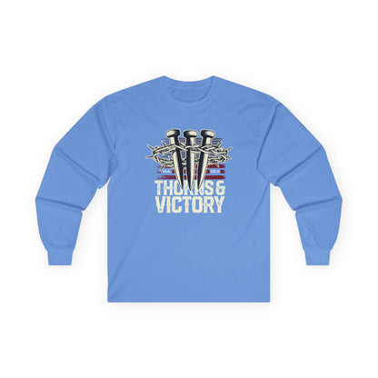 "Thorns & Victory" Unisex Long Sleeve Tee - The Shield of Light
