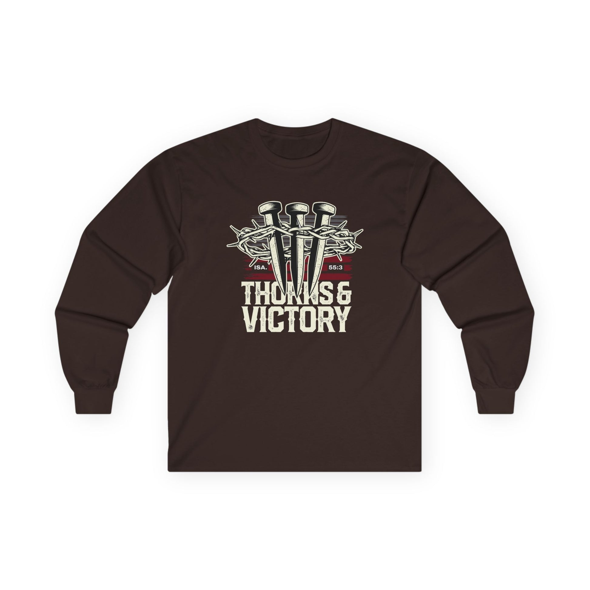 "Thorns & Victory" Unisex Long Sleeve Tee - The Shield of Light