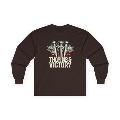 "Thorns & Victory" Unisex Long Sleeve Tee - The Shield of Light