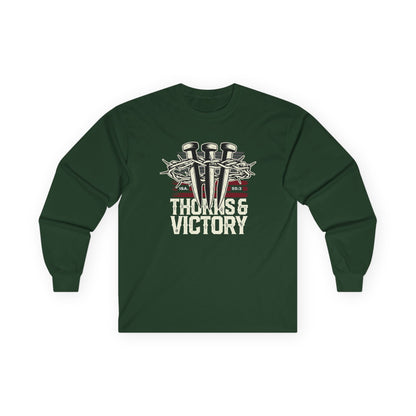 "Thorns & Victory" Unisex Long Sleeve Tee - The Shield of Light