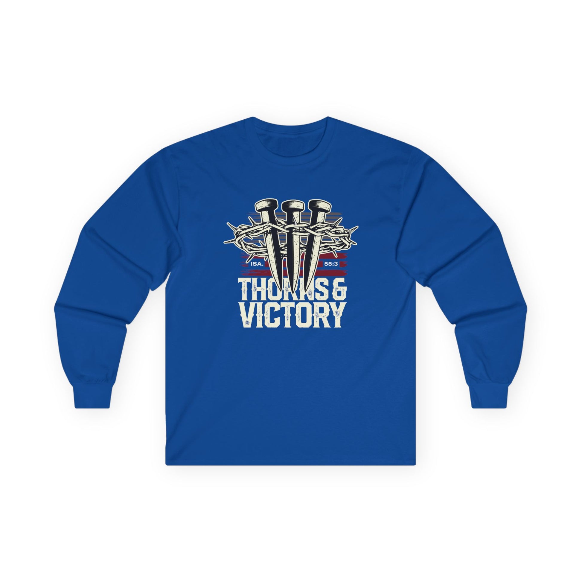 "Thorns & Victory" Unisex Long Sleeve Tee - The Shield of Light