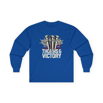"Thorns & Victory" Unisex Long Sleeve Tee - The Shield of Light