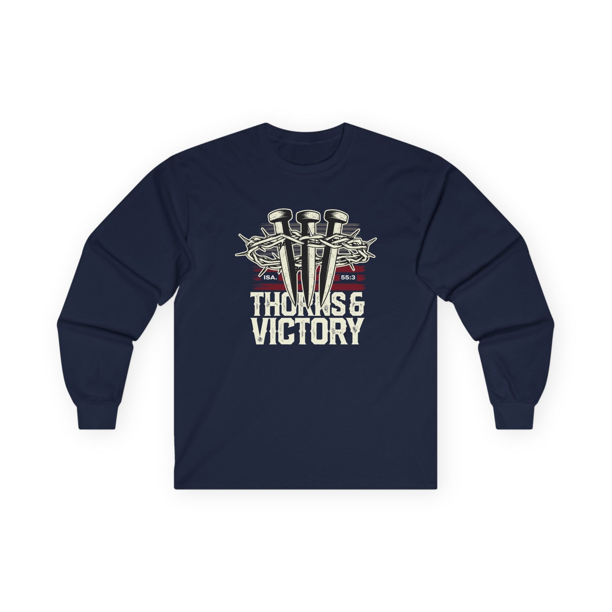 "Thorns & Victory" Unisex Long Sleeve Tee - The Shield of Light