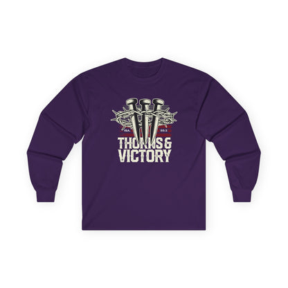 "Thorns & Victory" Unisex Long Sleeve Tee - The Shield of Light
