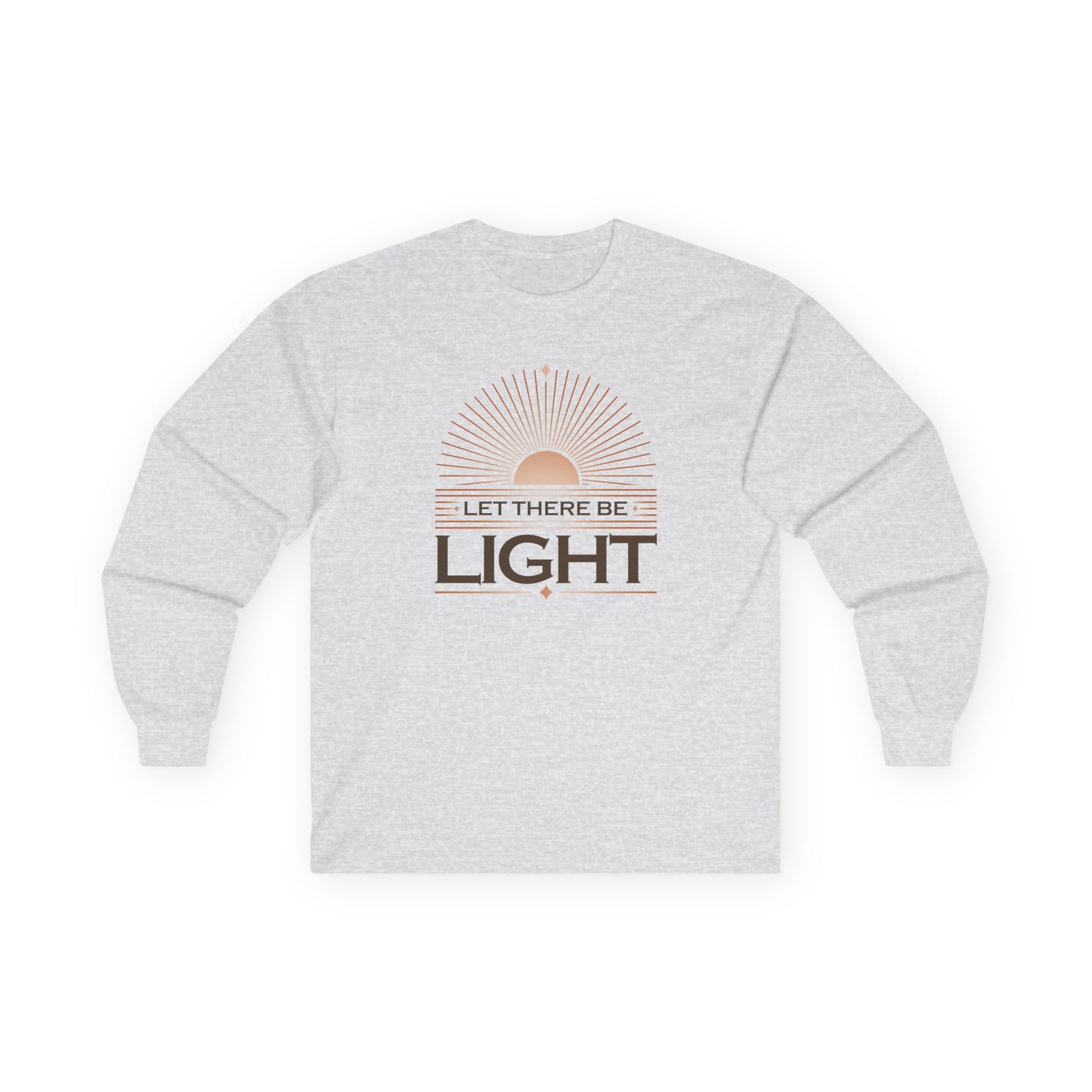 "Let There Be Light" Unisex Long Sleeve Tee - The Shield of Light