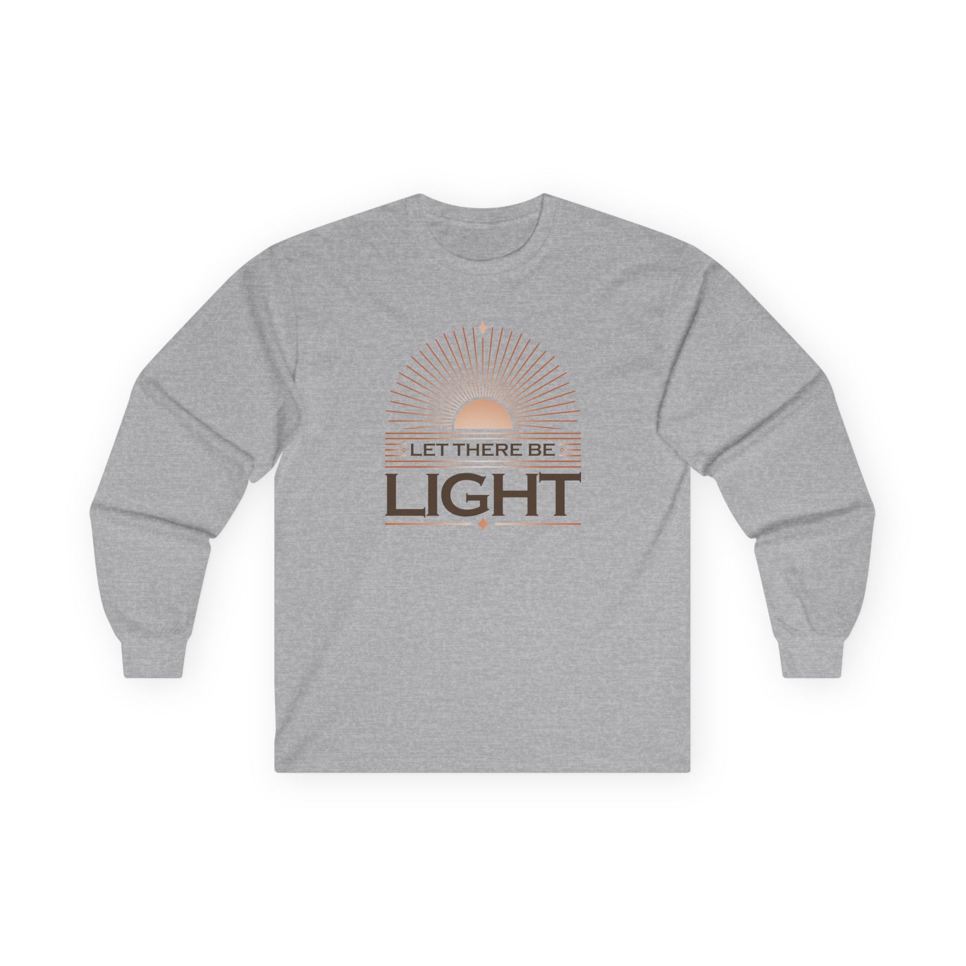 "Let There Be Light" Unisex Long Sleeve Tee - The Shield of Light