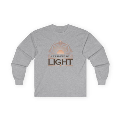 "Let There Be Light" Unisex Long Sleeve Tee - The Shield of Light