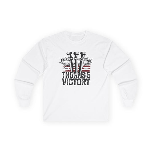 "Thorns & Victory" Unisex Long Sleeve Tee - The Shield of Light